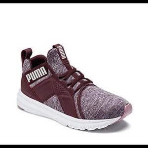 Ladies Puma Purple Size 10 Enzo Heath Sneakers New